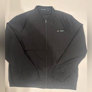 Mercedes AMG Petronas Motorsport F1 XXL Black Lightweight Bomber Windbreaker